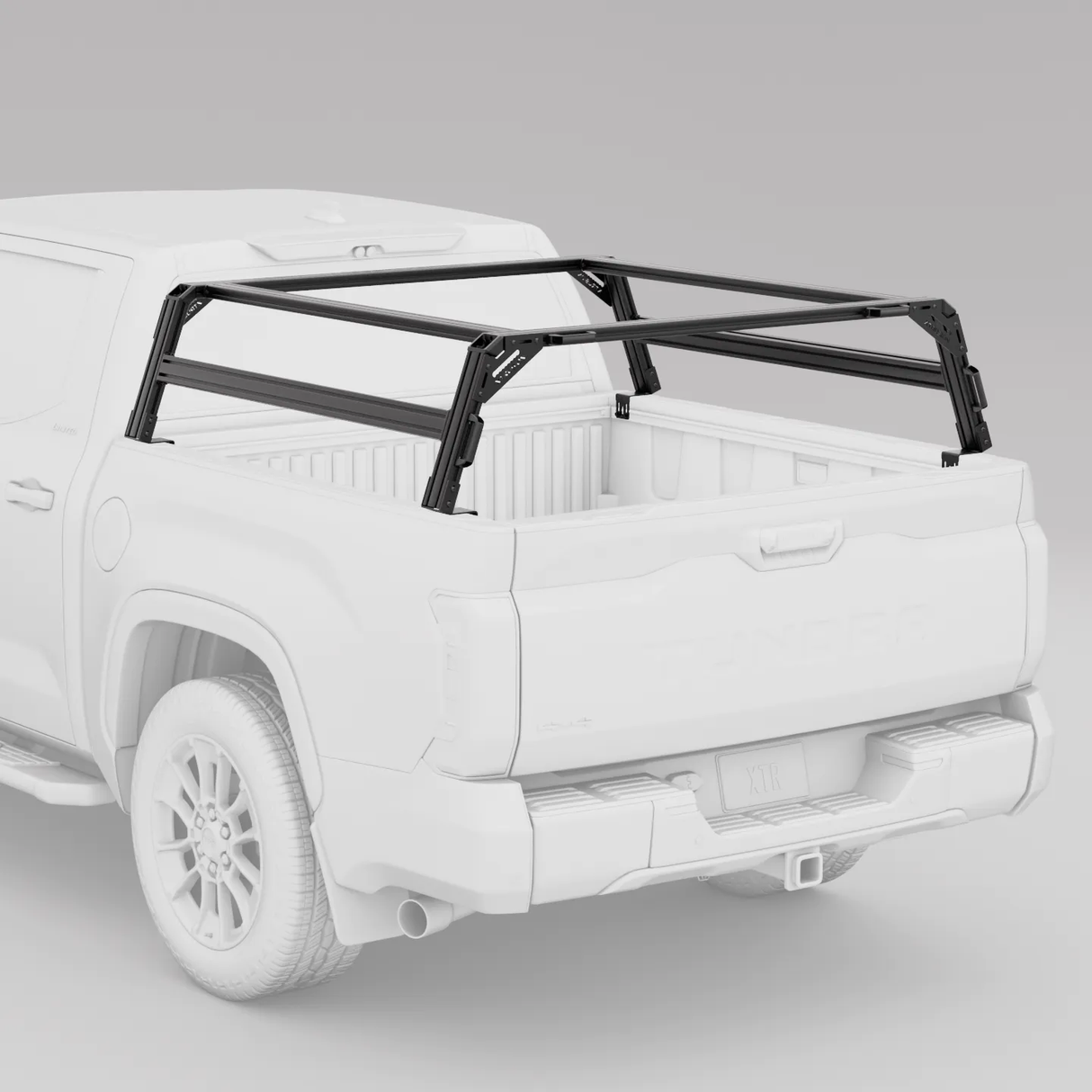 XTR1 Bed Rack for Toyota Tundra – View 45 | Xtrusion Overland