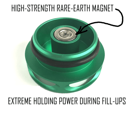 MAGNETIC FUEL CAP & DEF CAP FOR DODGE RAM - Xtrusion Overland