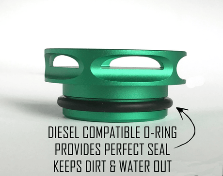 MAGNETIC FUEL CAP & DEF CAP FOR DODGE RAM - Xtrusion Overland