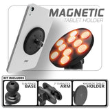 Magnetic Tablet Holder | Slim Track Base | 2" DuraLock™ Arm - Xtrusion Overland