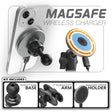 MagSafe Charging Phone Holder | Slim Track Base | 2" DuraLock Arm - Xtrusion Overland