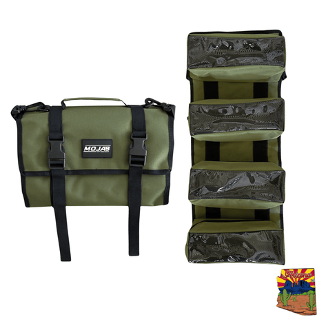 Medium Canvas Tool organizer bag with removeable pouches - Xtrusion Overland