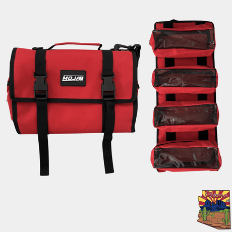 Medium Canvas Tool organizer bag with removeable pouches - Xtrusion Overland
