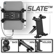 Metal Tablet Holder | Slim Track Base | 5" DuraLock Arm - Xtrusion Overland