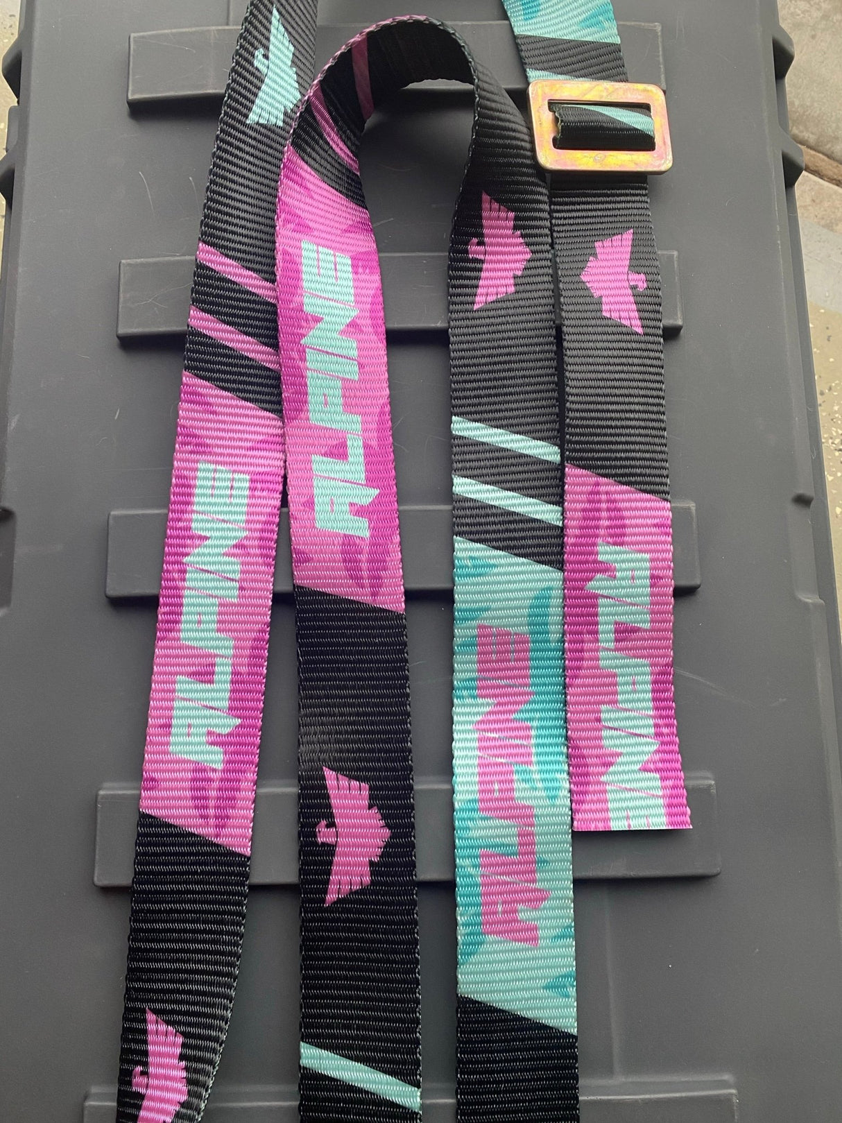 Miami Nights Tire Tie Down (Single Strap) - Xtrusion Overland