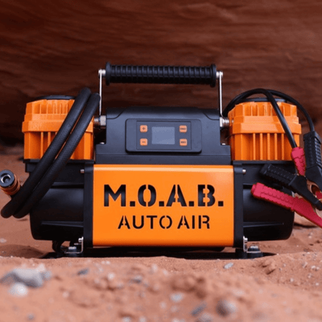 M.O.A.B. Auto Air - 10.6 CFM Portable Dual Air Compressor - Xtrusion Overland