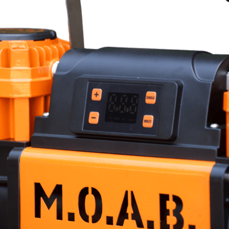 M.O.A.B. Auto Air - 10.6 CFM Portable Dual Air Compressor - Xtrusion Overland