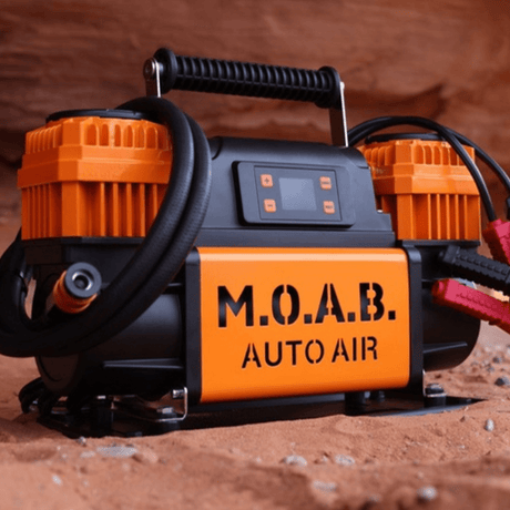 M.O.A.B. Auto Air - 10.6 CFM Portable Dual Air Compressor - Xtrusion Overland