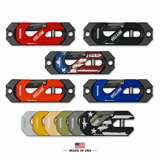 MOJAB UTV/SXS Aluminum Recessed Winch Shackle with Fairlead Kit - Xtrusion Overland