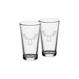 Moose Knuckle Offroad Pint Glasses - Xtrusion Overland
