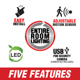 MPI - Multi-Point Illumination Motion Garage Ceiling Light - Xtrusion Overland