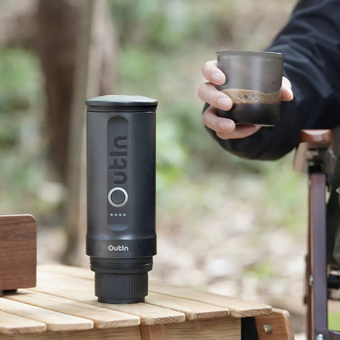 Nano Portable Espresso Machine (Space Grey) - Xtrusion Overland