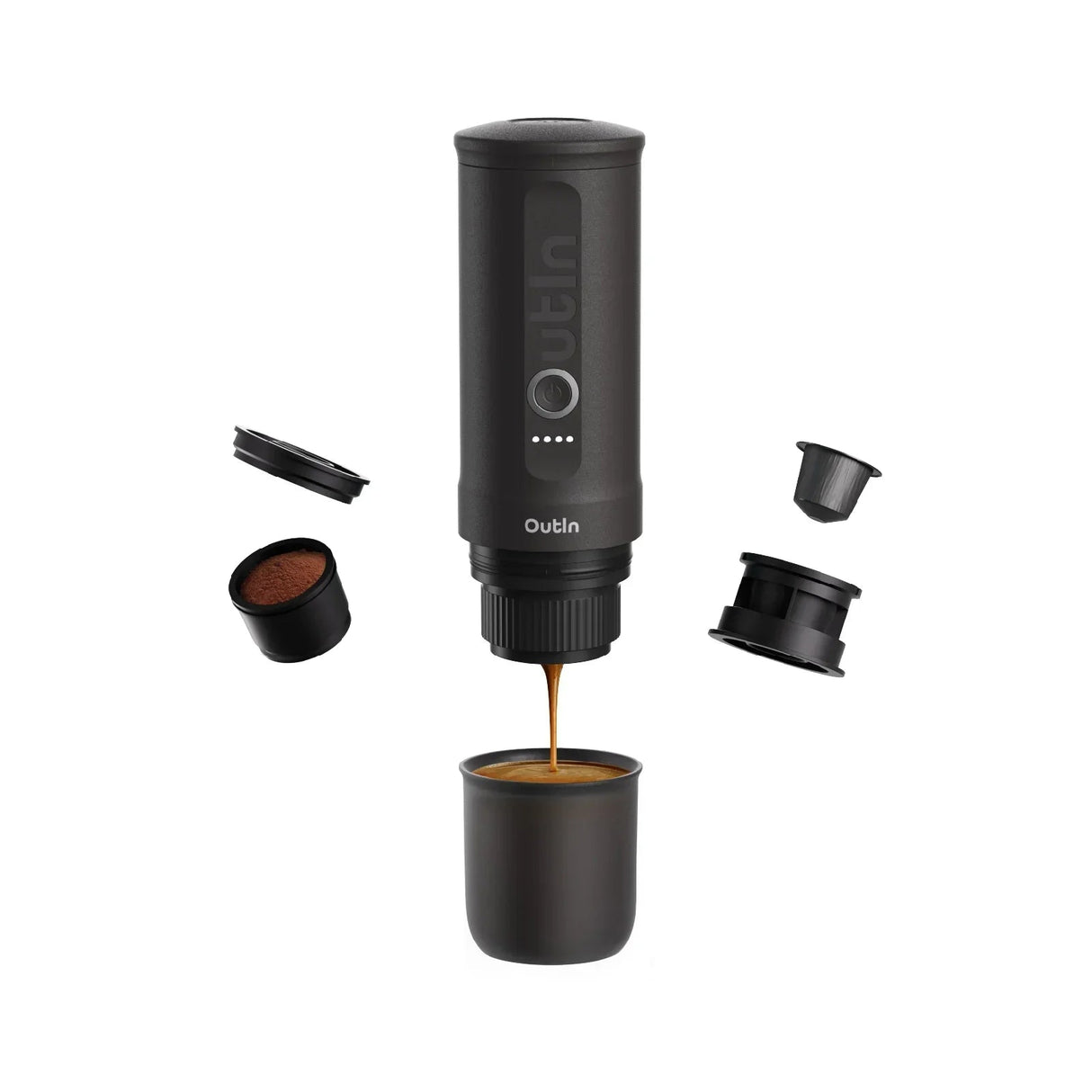 Nano Portable Espresso Machine (Space Grey) - Xtrusion Overland