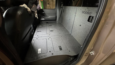 Nissan - Frontier - Crew Cab - 2021 - Present - 3rd Gen - Explore Series - Second Row Seat Delete Plate System - Xtrusion Overland