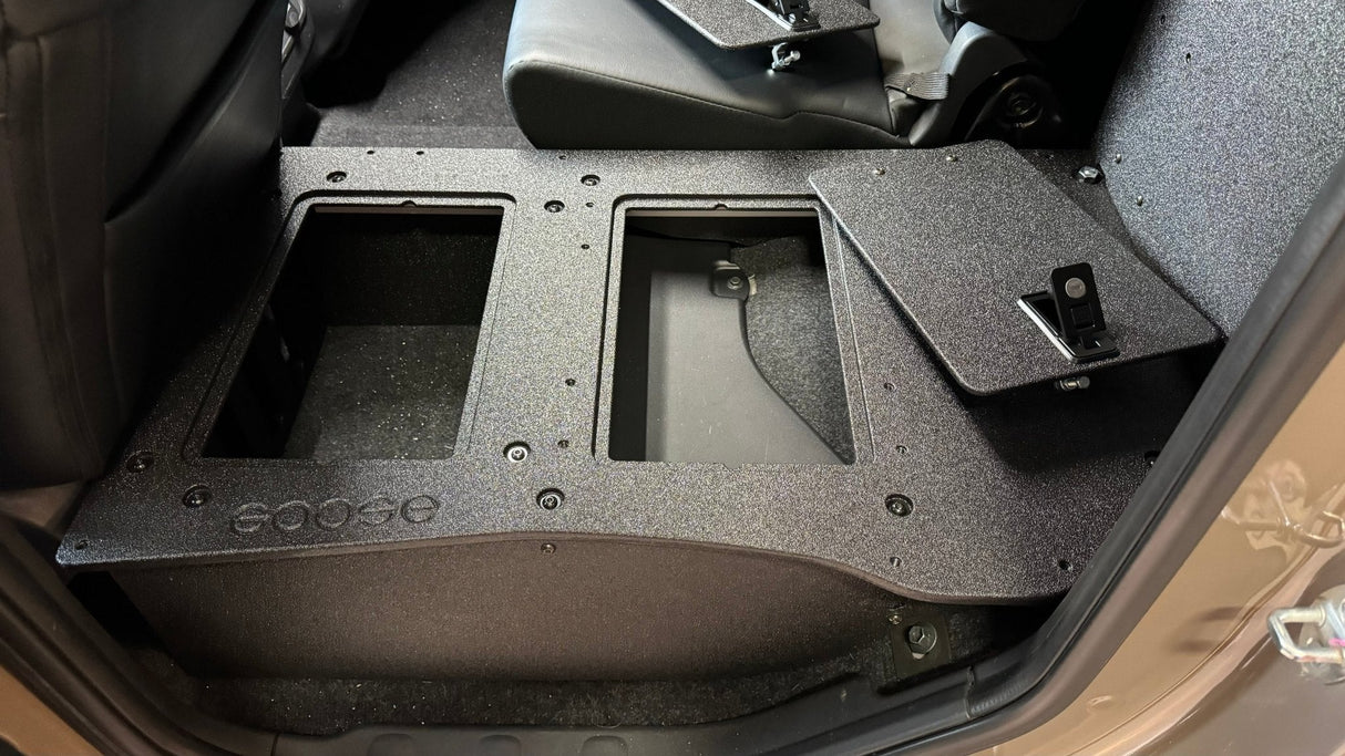 Nissan - Frontier - Crew Cab - 2021 - Present - 3rd Gen - Explore Series - Second Row Seat Delete Plate System - Xtrusion Overland