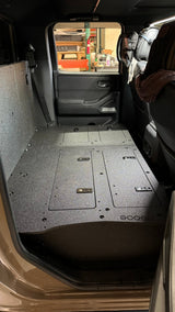 Nissan - Frontier - Crew Cab - 2021 - Present - 3rd Gen - Explore Series - Second Row Seat Delete Plate System - Xtrusion Overland