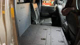 Nissan - Frontier - Crew Cab - 2021 - Present - 3rd Gen - Explore Series - Second Row Seat Delete Plate System - Xtrusion Overland