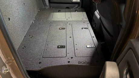Nissan - Frontier - Crew Cab - 2021 - Present - 3rd Gen - Explore Series - Second Row Seat Delete Plate System - Xtrusion Overland
