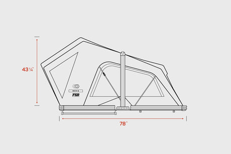 Nova Standard - Rooftop Tent - Xtrusion Overland