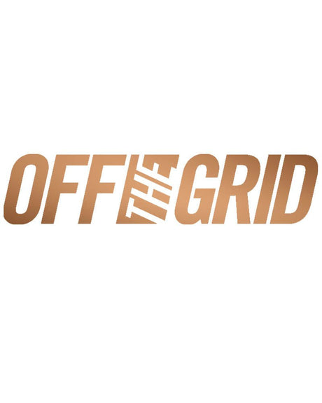 OFF THE GRID Solid Logo Decal - 7 Colors - Xtrusion Overland