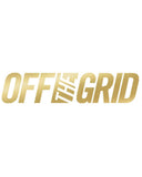 OFF THE GRID Solid Logo Decal - 7 Colors - Xtrusion Overland