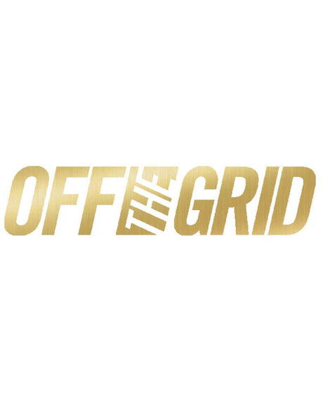 OFF THE GRID Solid Logo Decal - 7 Colors - Xtrusion Overland