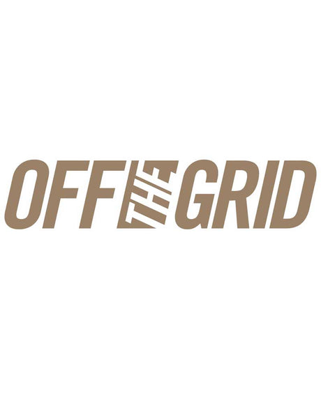 OFF THE GRID Solid Logo Decal - 7 Colors - Xtrusion Overland