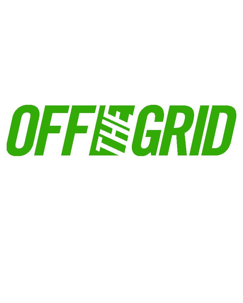 OFF THE GRID Solid Logo Decal - 7 Colors - Xtrusion Overland