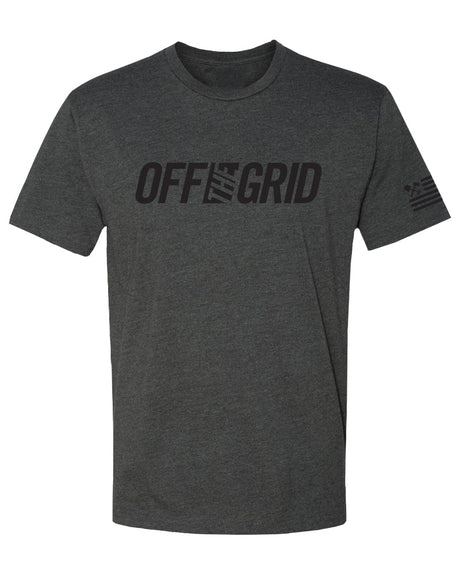 Off The Grid Solid Logo S/S Tee Shirt - Xtrusion Overland