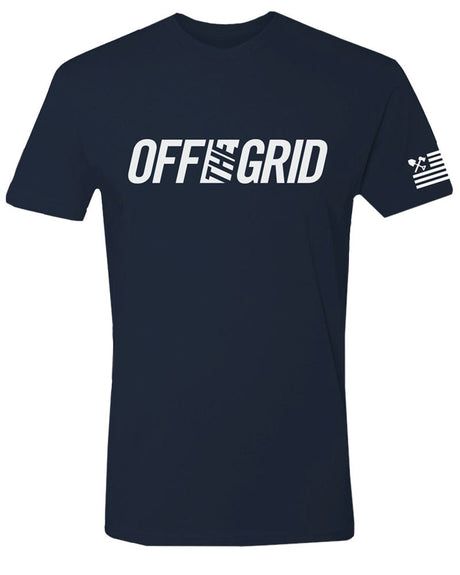 Off The Grid Solid Logo S/S Tee Shirt - Xtrusion Overland