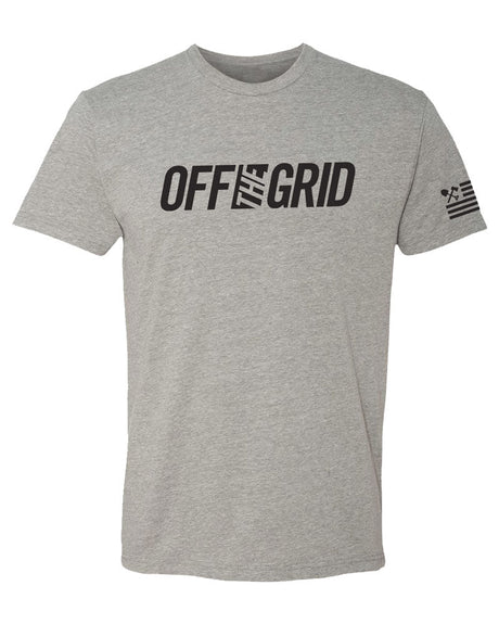Off The Grid Solid Logo S/S Tee Shirt - Xtrusion Overland