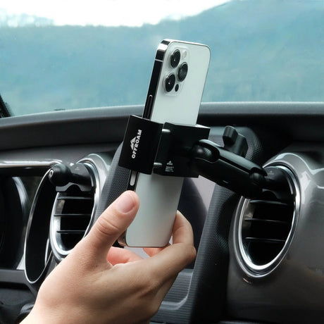 OFFROAM Jeep Wrangler JL | Gladiator JT (2018-2023) Airvent Phone Mount - Xtrusion Overland