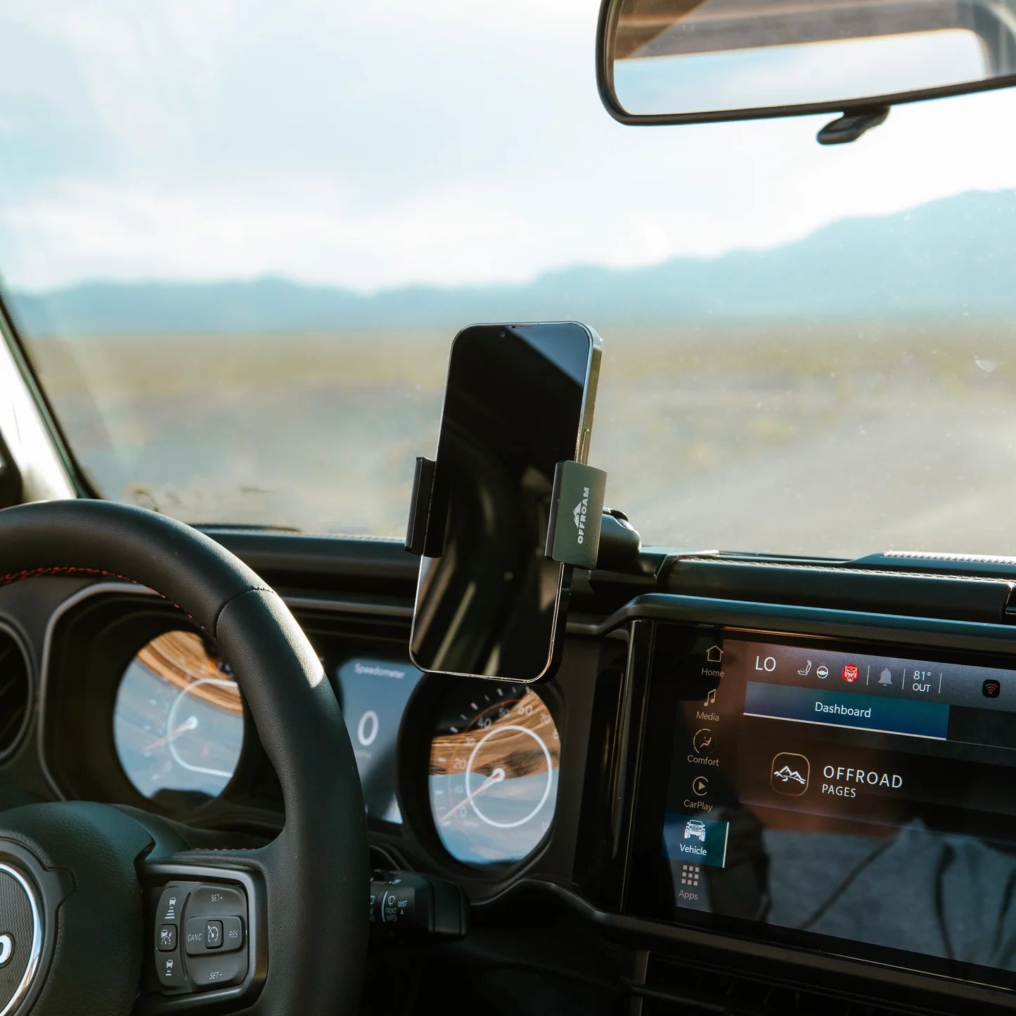 OFFROAM Jeep Wrangler | Gladiator (2024) Phone Mount