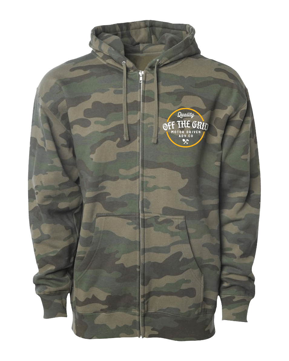 Old Fashioned Zip Hoodie - Xtrusion Overland