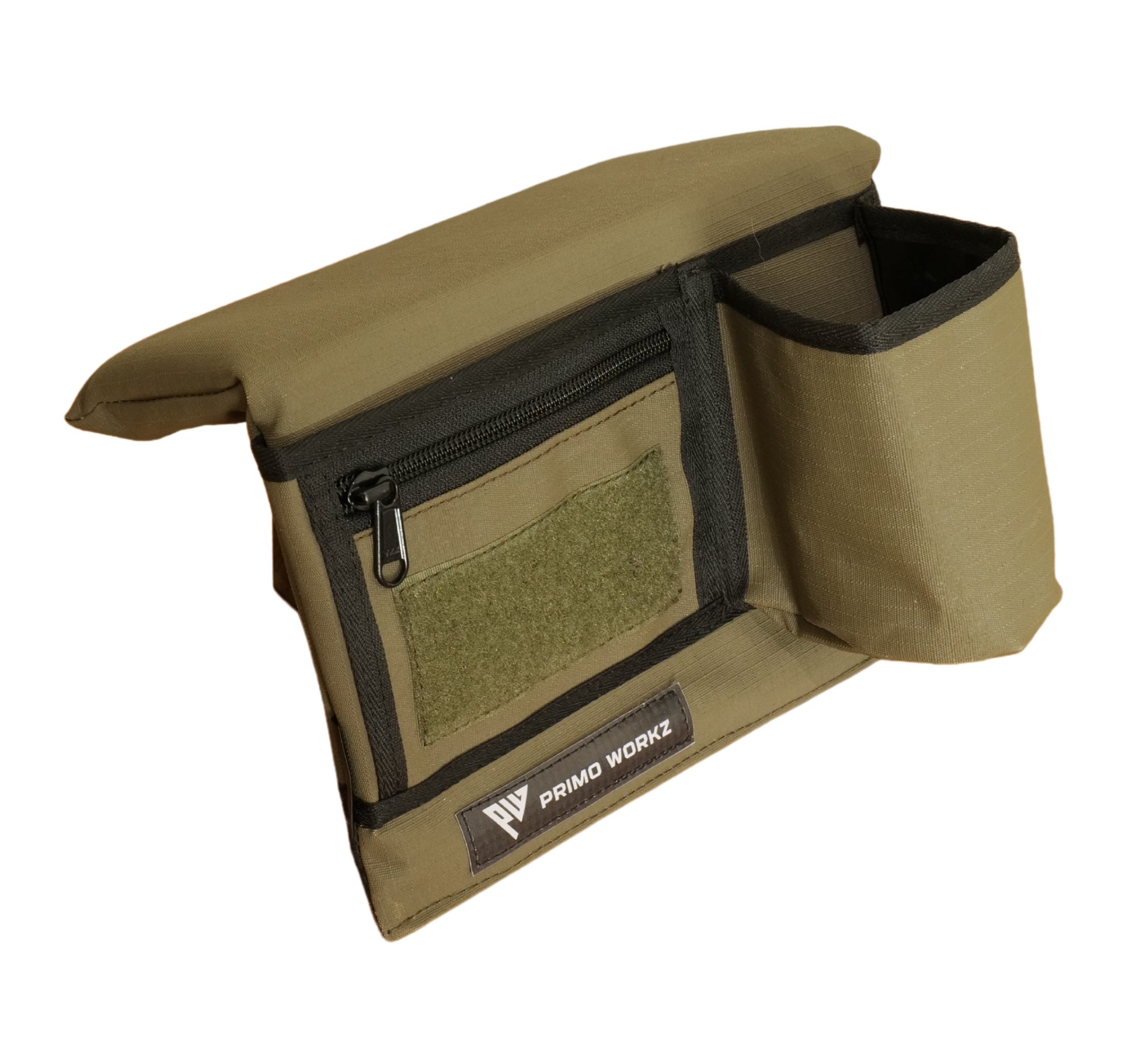 Armrest - with Cupholder - Olive Ripstop - Driver Side