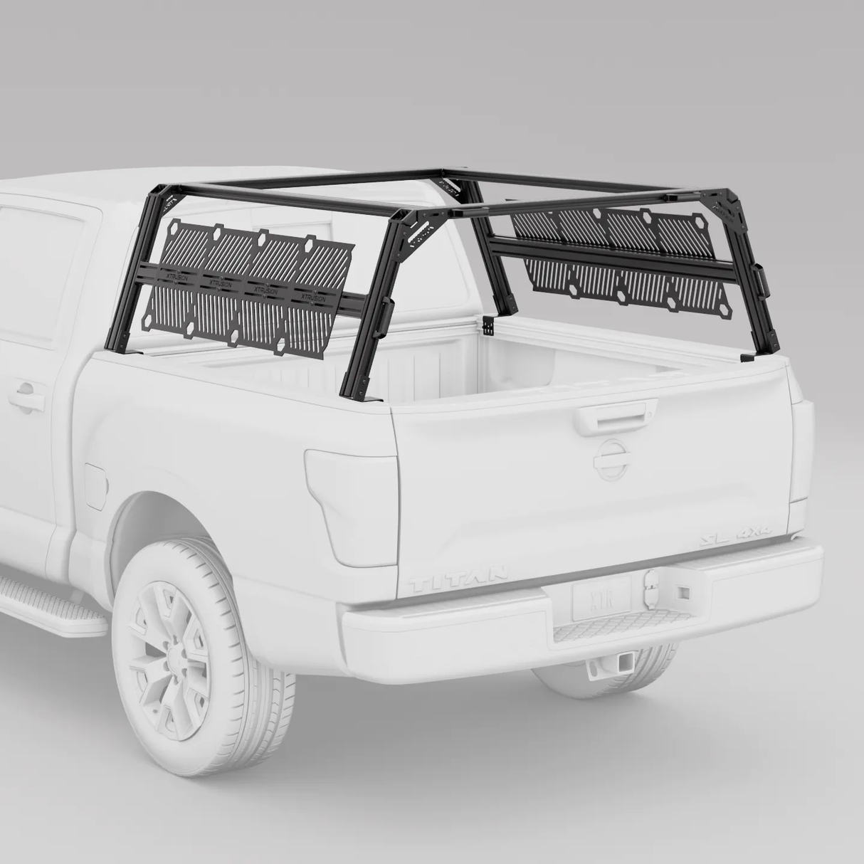 XTR1 Bed Rack for Nissan Titan – View 7 | Xtrusion Overland