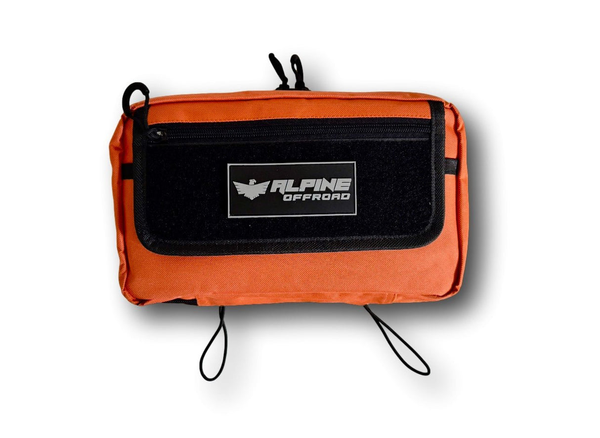 Orange Molle Pouch Set- (1 Large, 2 Medium) - Xtrusion Overland
