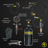 ORI Shock Boss™ V2 - 800 psi Dual Fill Strut Inflator - Portable Nitrogen Shock Tuning Kit - Xtrusion Overland
