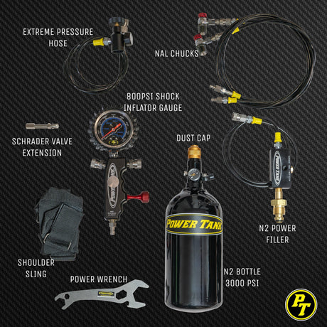 ORI Shock Boss™ V2 - 800 psi Dual Fill Strut Inflator - Portable Nitrogen Shock Tuning Kit - Xtrusion Overland