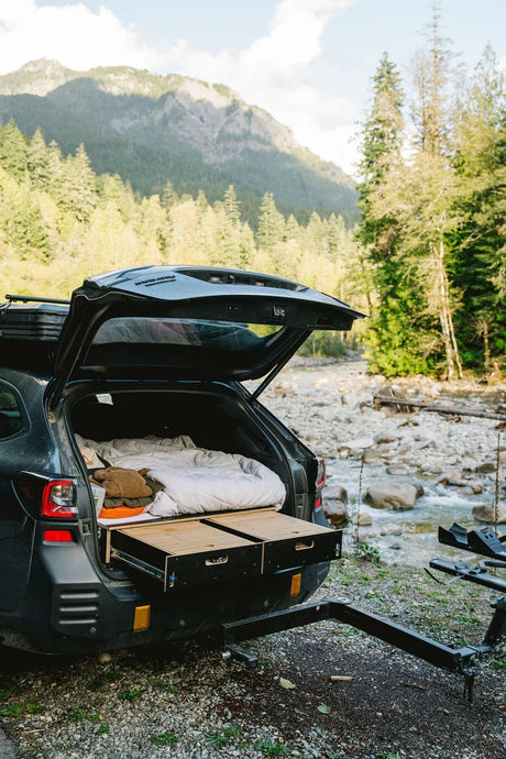 Outback | Dual Drawer Storage System & Bed Platform | 2020+ Subaru - Xtrusion Overland