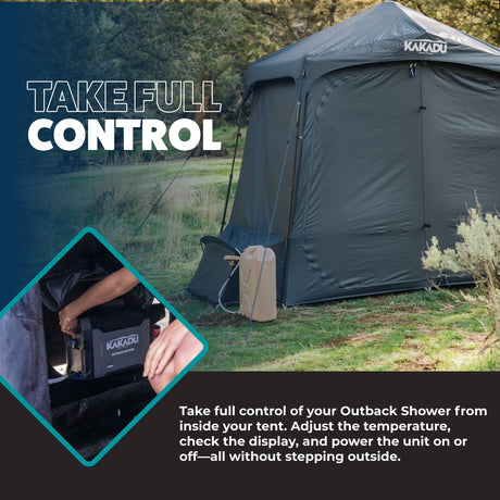 Outback Shower Tent Deluxe - Xtrusion Overland