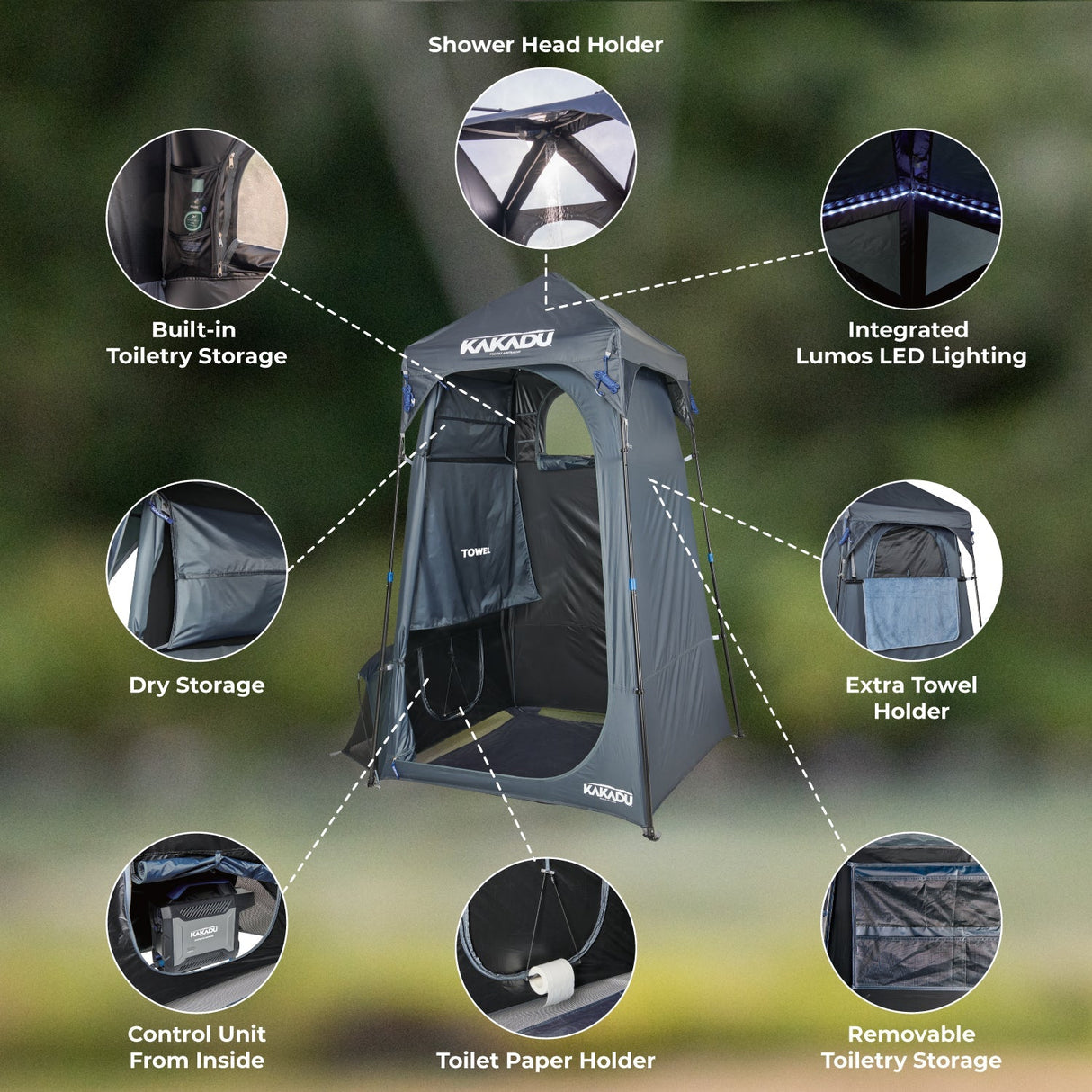 Outback Shower Tent - Xtrusion Overland