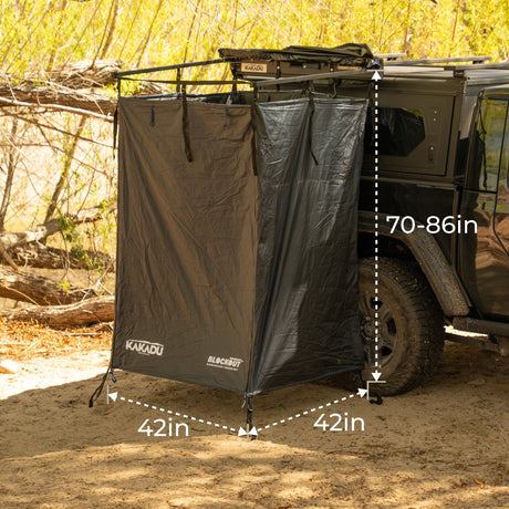 Outback Shower Vehicle Tent - Xtrusion Overland