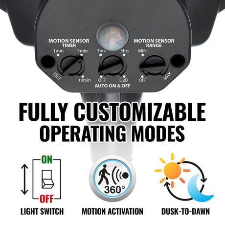 Outdoor Security Motion Yard Flood Light - Xtrusion Overland