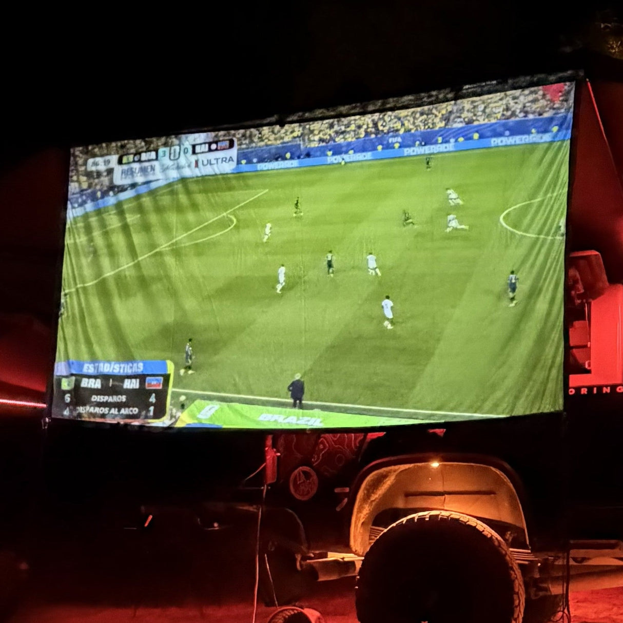 Outdoor Theater - Projector Screen - Xtrusion Overland
