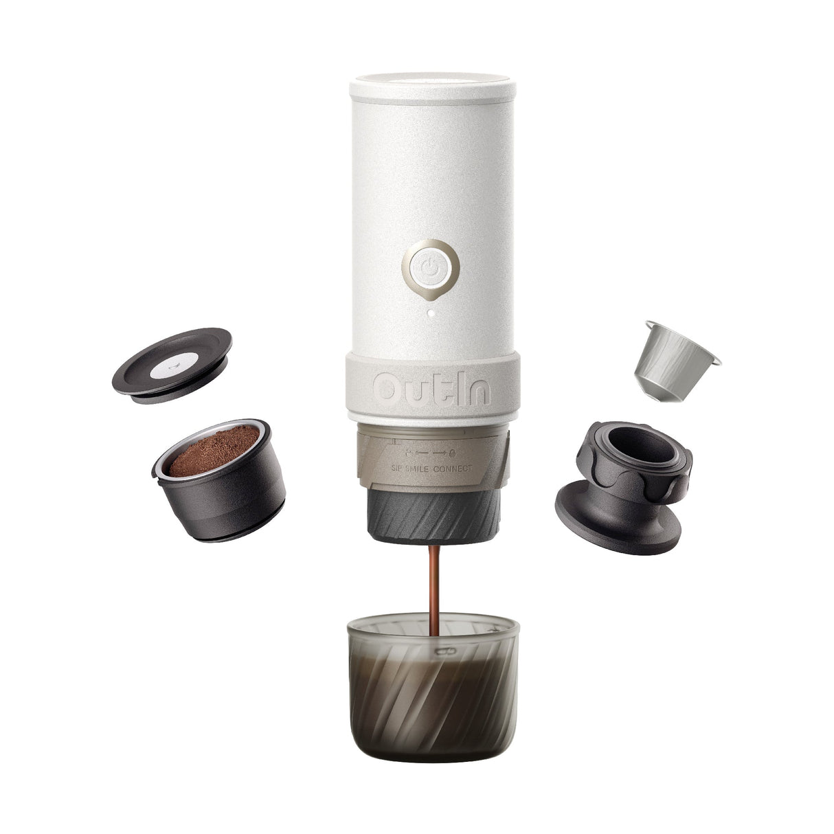 OutIn Mino Portable Electric Espresso Machine - Xtrusion Overland