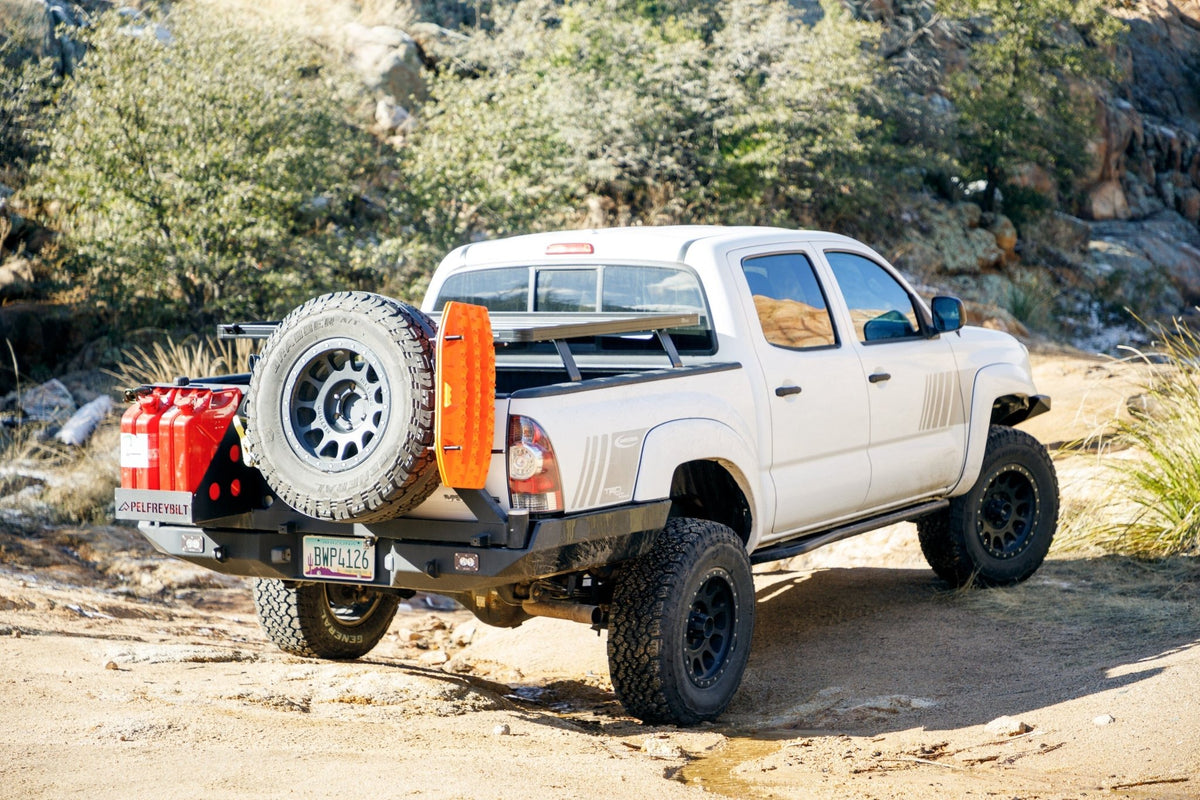 Overland Kitted Spare Tire MAXTRAX Mini Mounting System - Xtrusion Overland