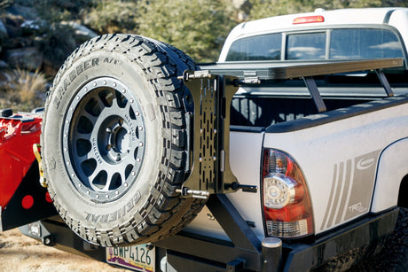 Overland Kitted Spare Tire MAXTRAX Mini Mounting System - Xtrusion Overland