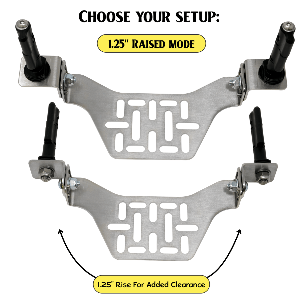 Overland Kitted Stealth Folding MAXTRAX® Roof Rack Mount - Xtrusion Overland