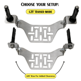 Overland Kitted Stealth Folding MAXTRAX® Roof Rack Mount - Xtrusion Overland
